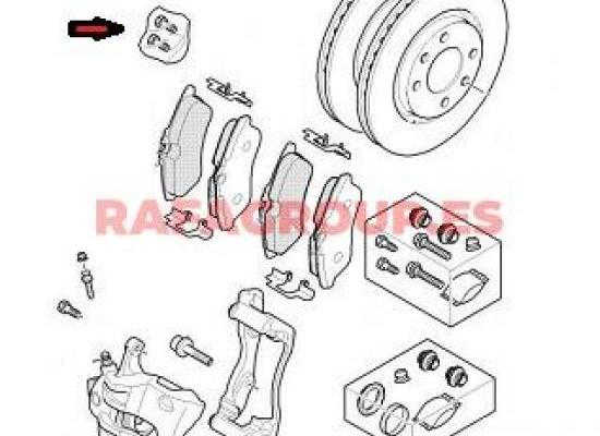 RG440547 - Befestigungsschraube des Bremssattels